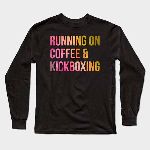 Kickboxing Long Sleeve T-Shirt by OKDave